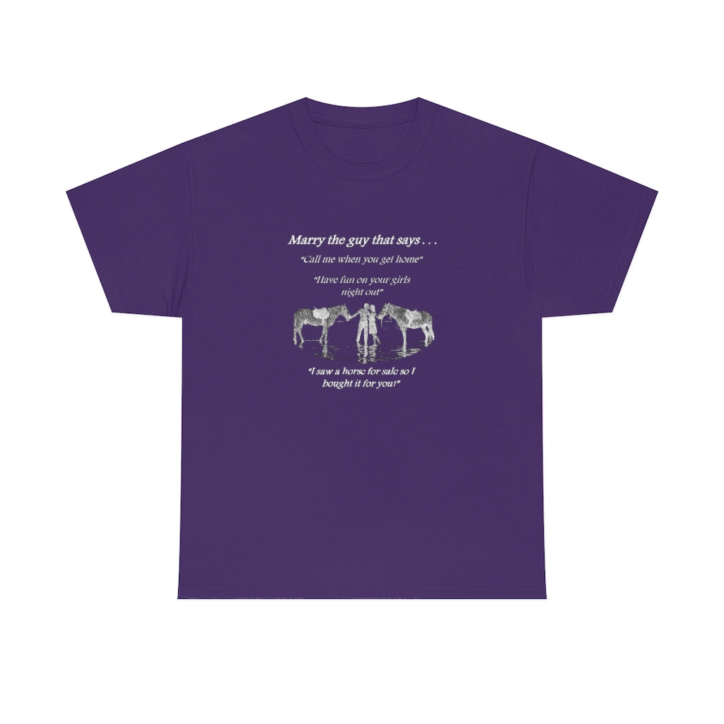 The ONE! - Adult Tee (Front Logo) - White Print