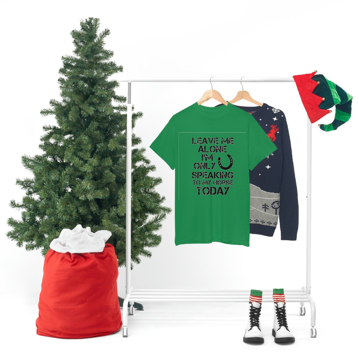 Leave Me Alone - Adult Tee (Front Logo)