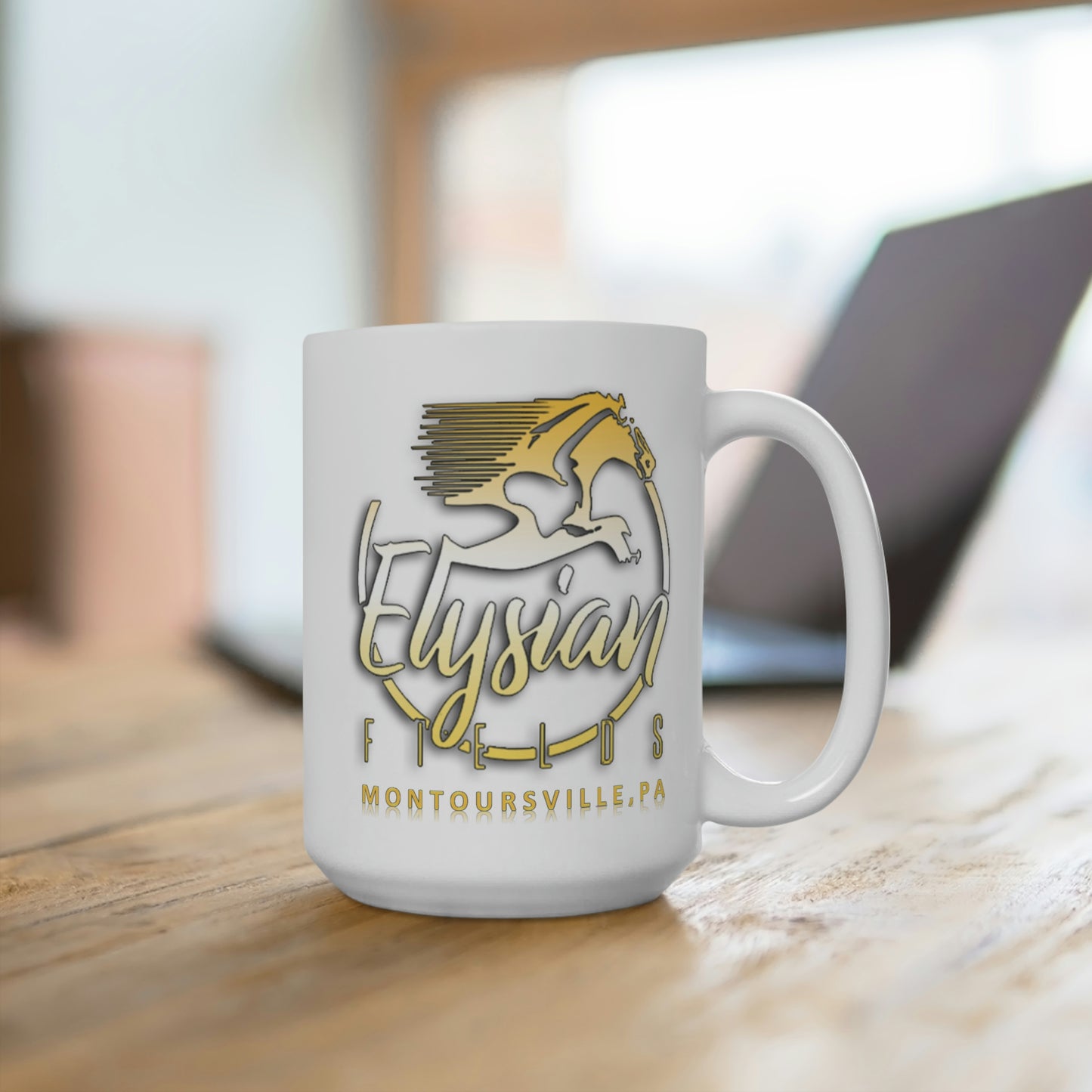 Elysian Fields - White Ceramic Mug