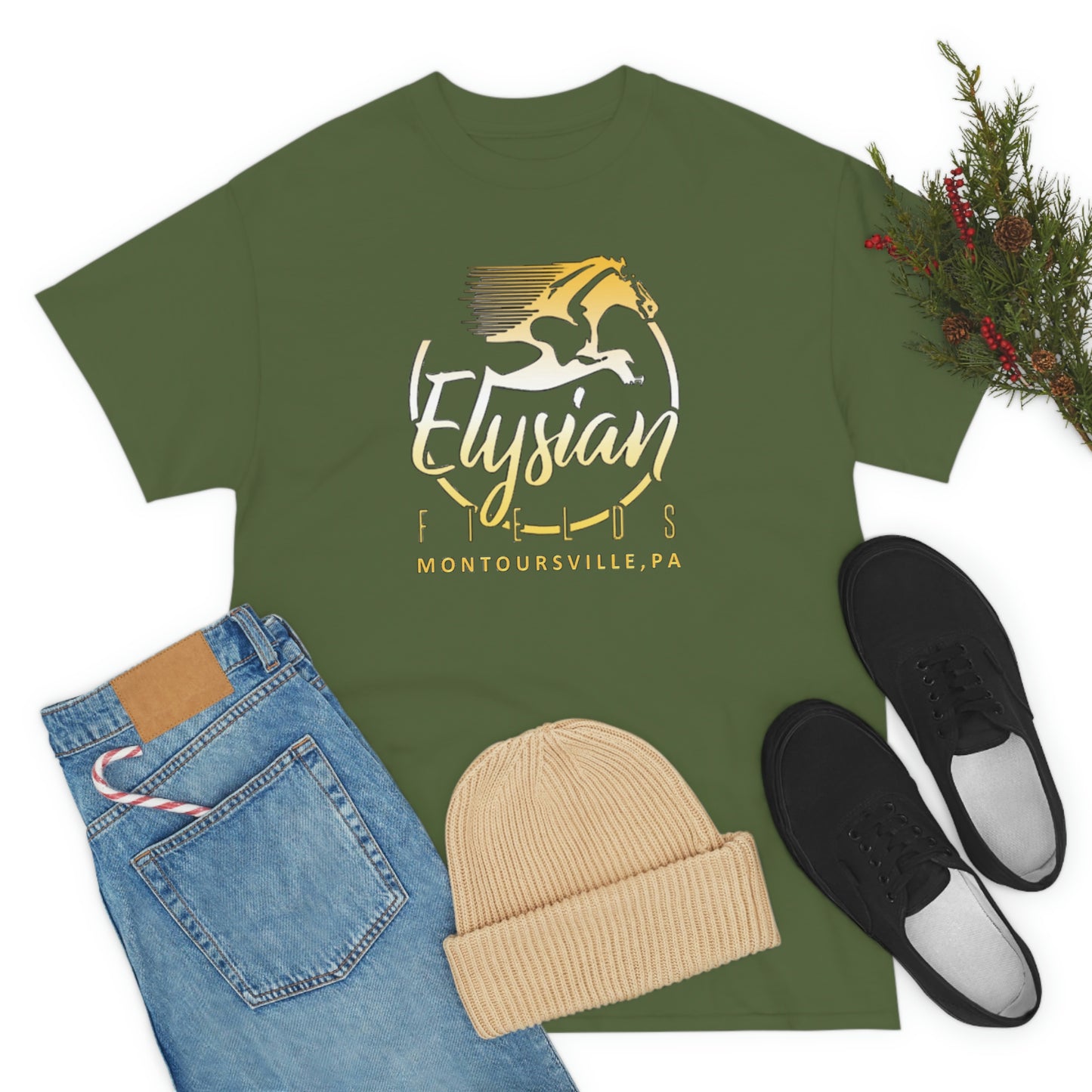 Elysian Fields - Adult Unisex Heavy Cotton Tee