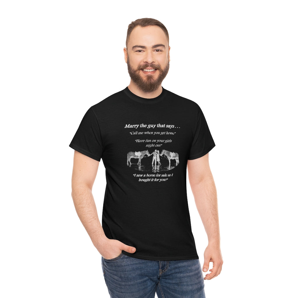 The ONE! - Adult Tee (Front Logo) - White Print