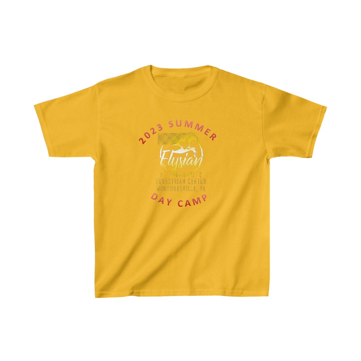 2023 Summer Day Camp at Elysian Fields - Kids Heavy Cotton™ Tee