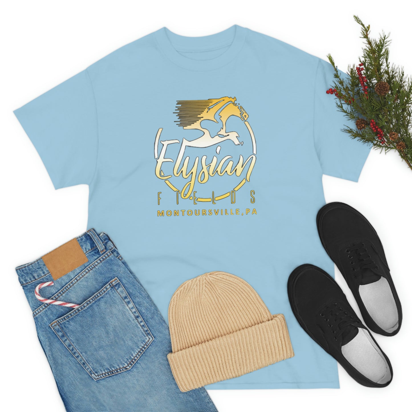 Elysian Fields - Adult Unisex Heavy Cotton Tee