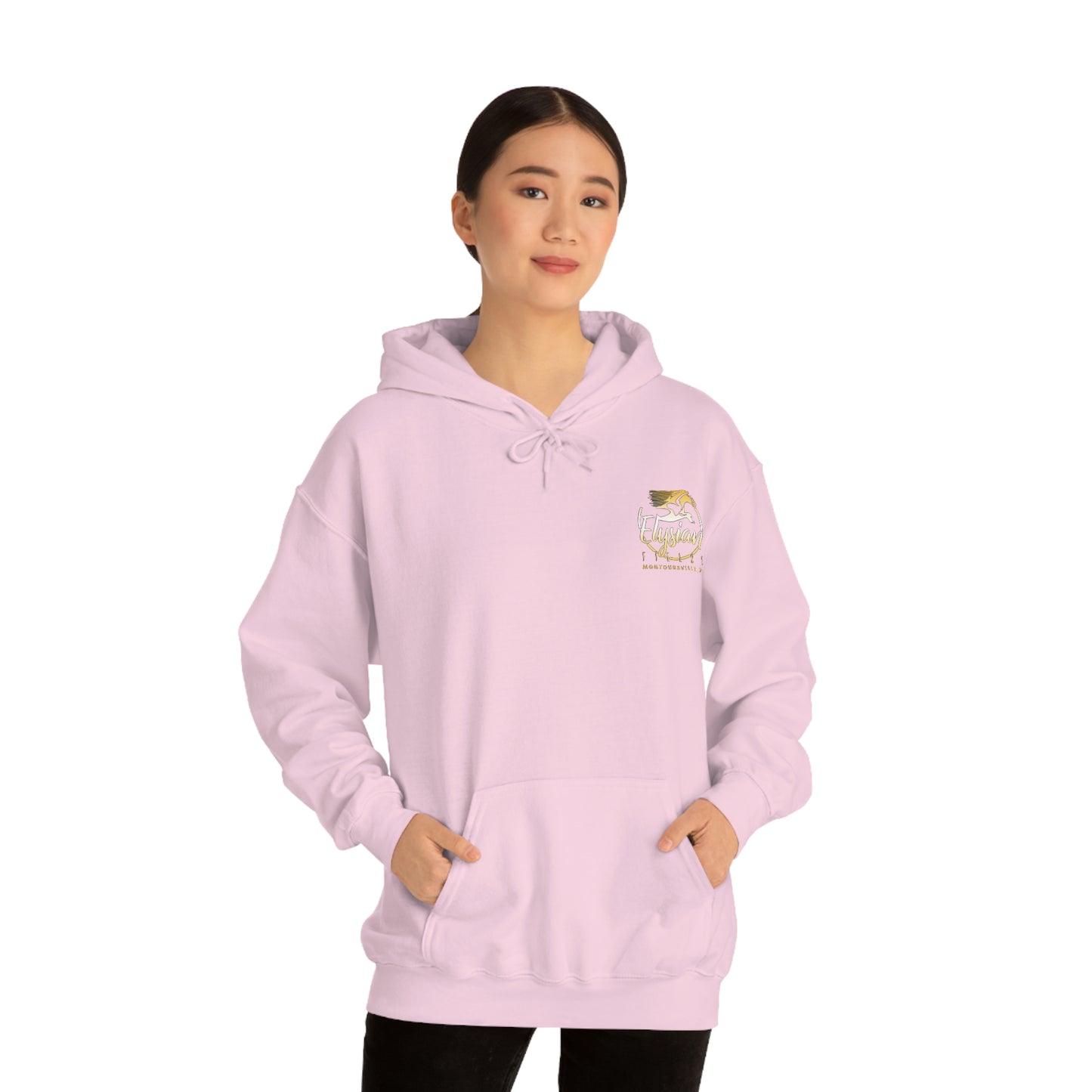 Elysian Fields - Adult Unisex Heavy Blend™ Hooded Sweatshirt - Color Logo