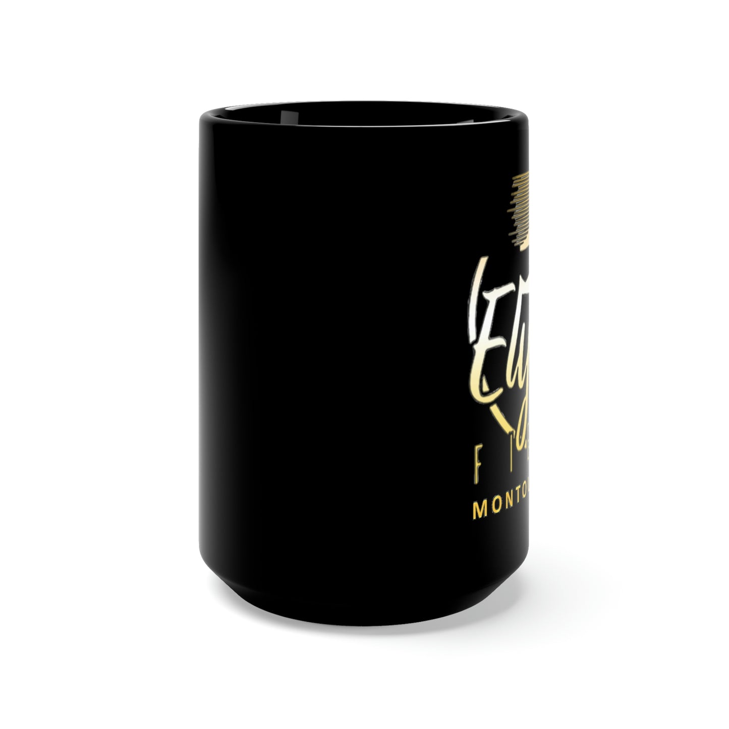 Elysian Fields - Black Mug 15oz - Color Logo