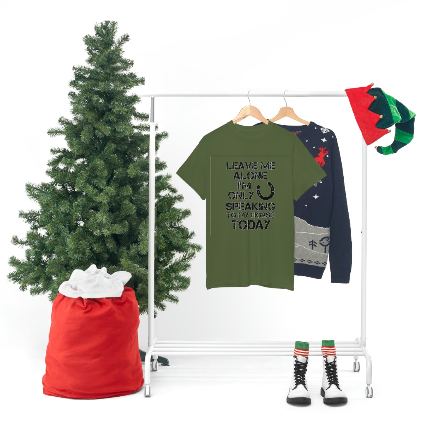 Leave Me Alone - Adult Tee (Front Logo)