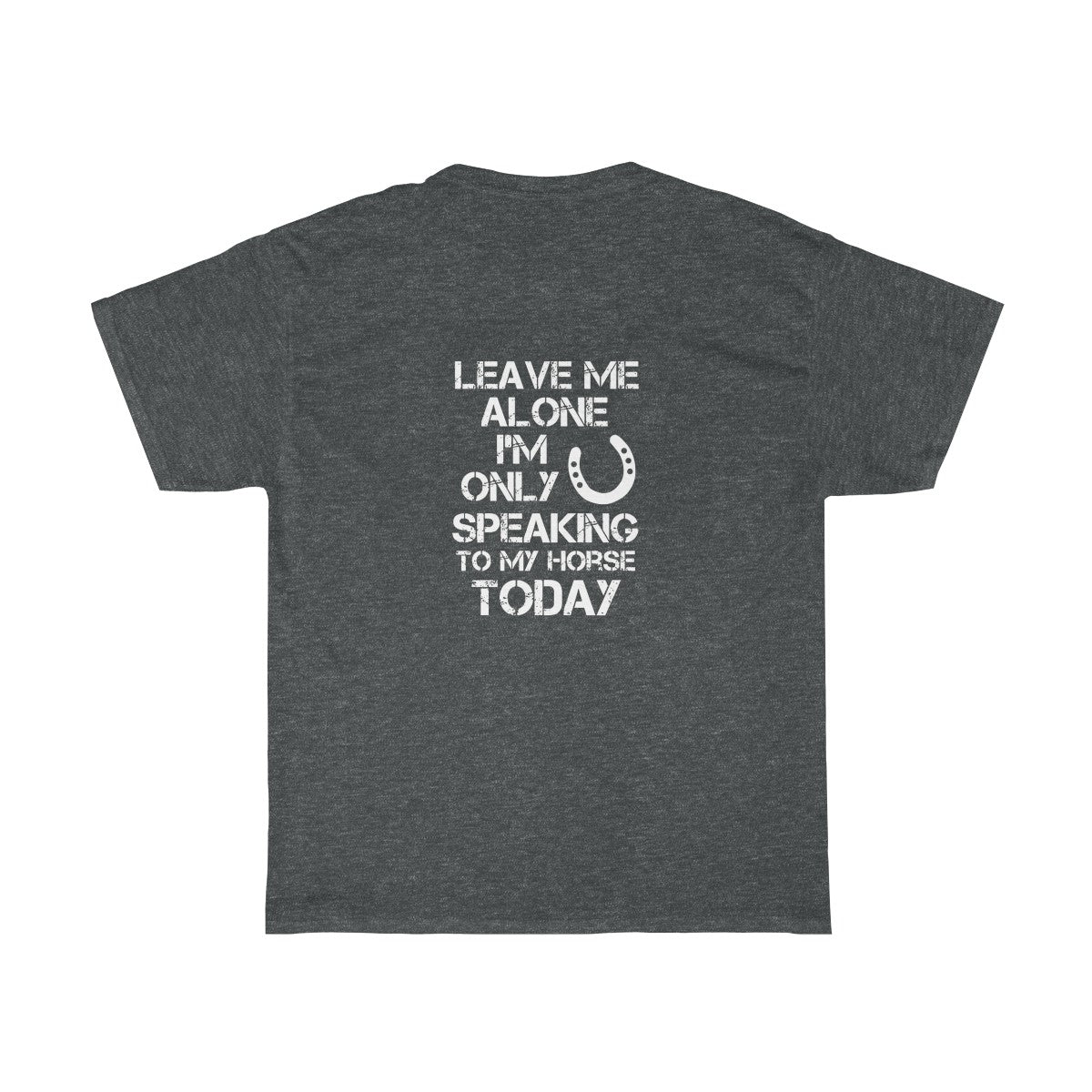 Leave Me Alone - Adult Tee (Back Logo)
