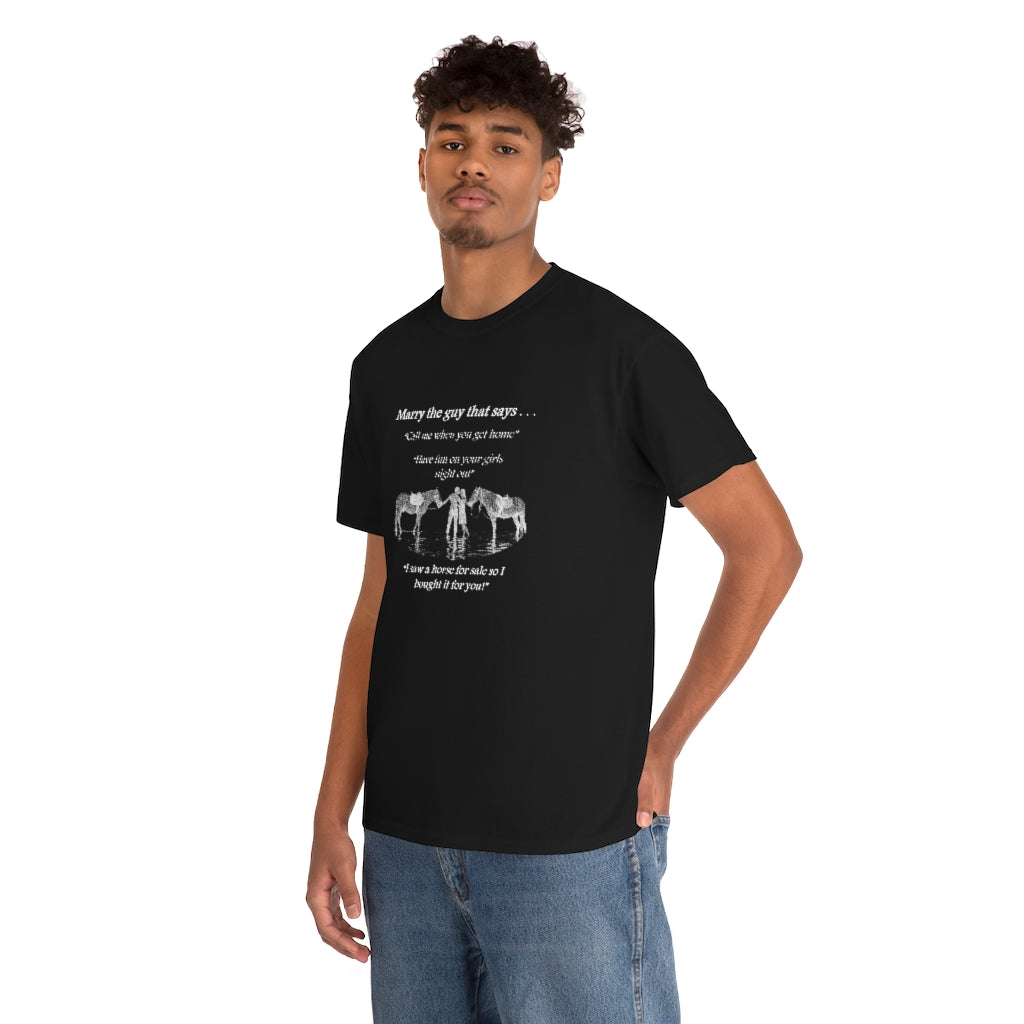 The ONE! - Adult Tee (Front Logo) - White Print