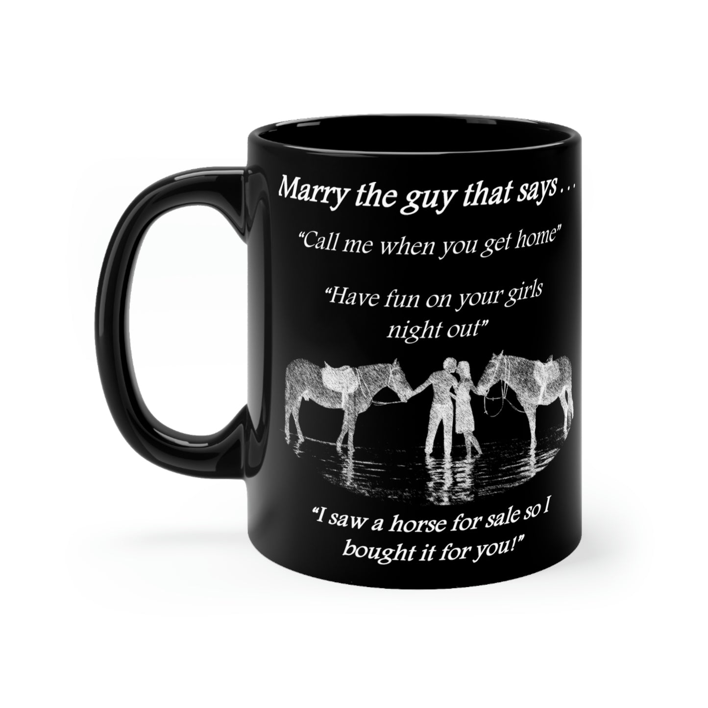 The ONE! - Black mug 11oz