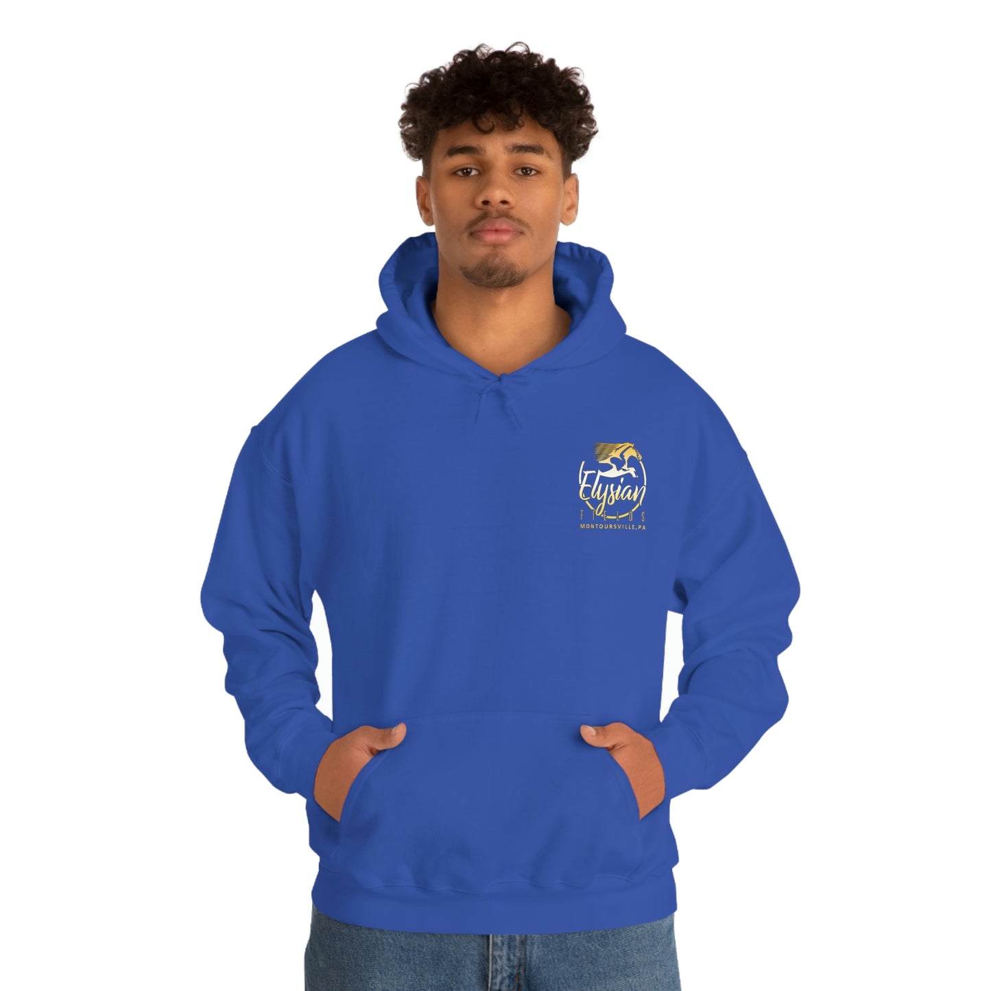 Elysian Fields - Adult Unisex Heavy Blend™ Hooded Sweatshirt - Color Logo