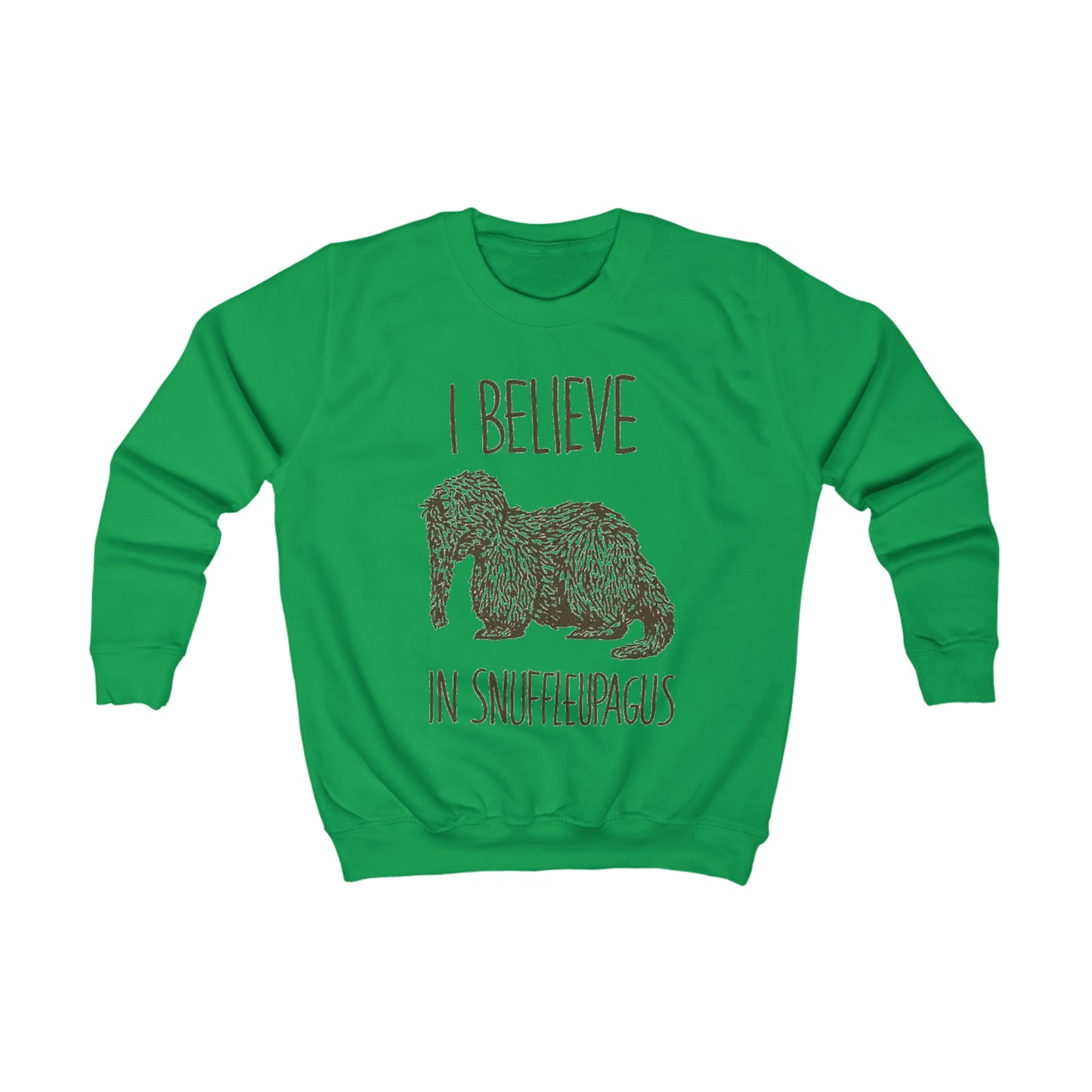 I believe in Snuffleupagus - Kids Sweatshirt