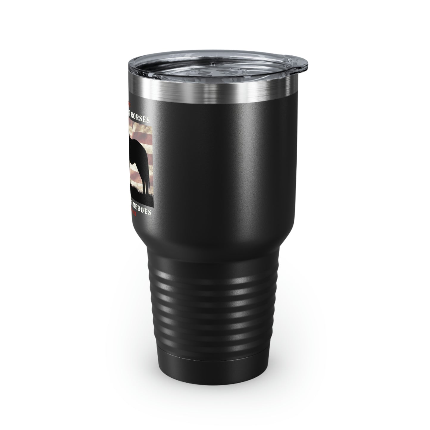 6H Ringneck Tumbler, 30oz - Black