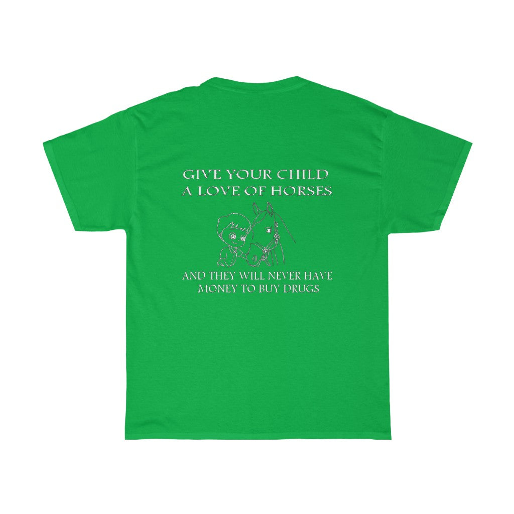 Say NO to Drugs - Adult Tee (Back Logo)