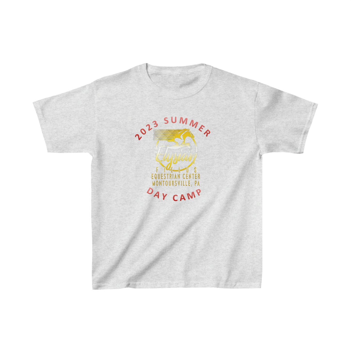 2023 Summer Day Camp at Elysian Fields - Kids Heavy Cotton™ Tee
