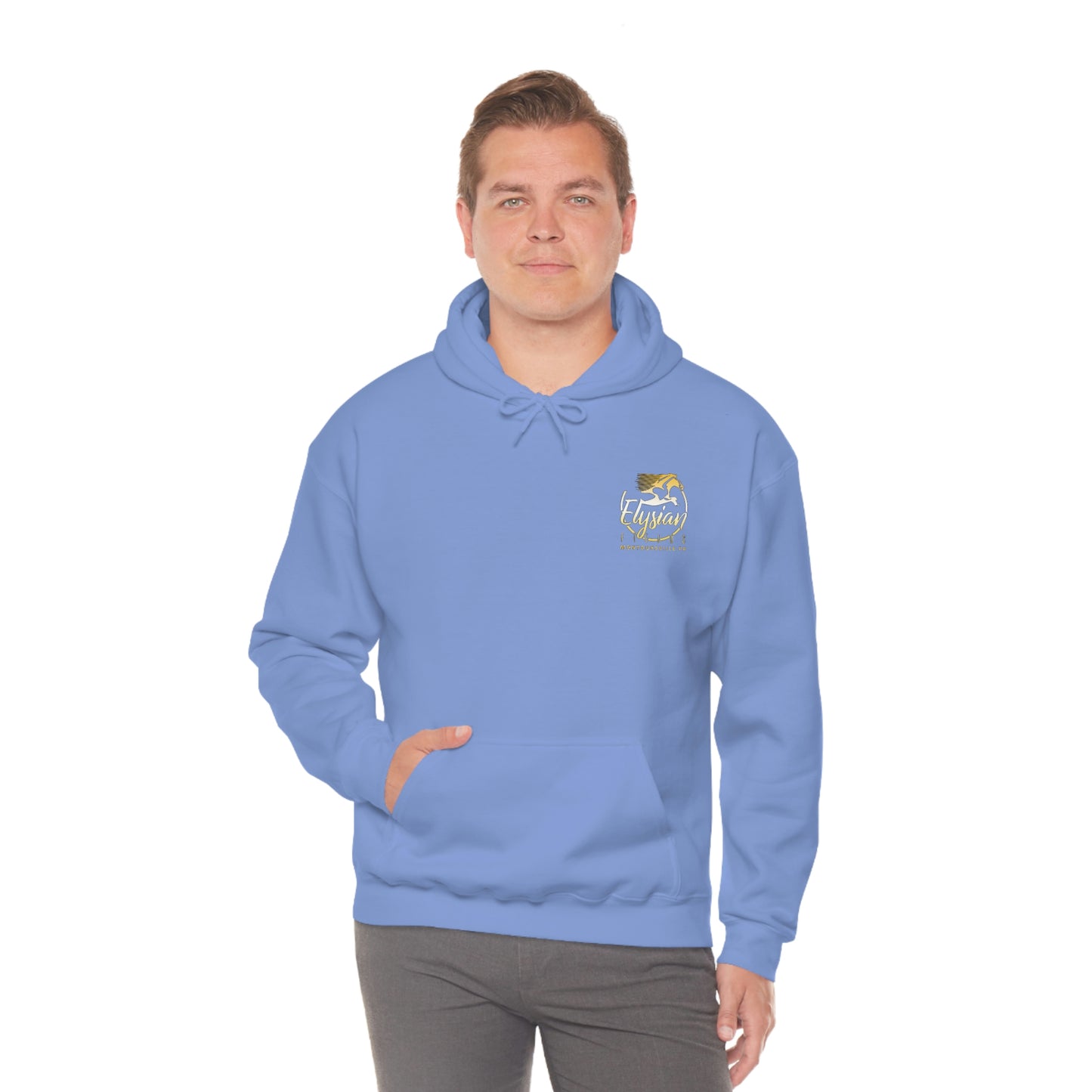 Elysian Fields - Adult Unisex Heavy Blend™ Hooded Sweatshirt - Color Logo