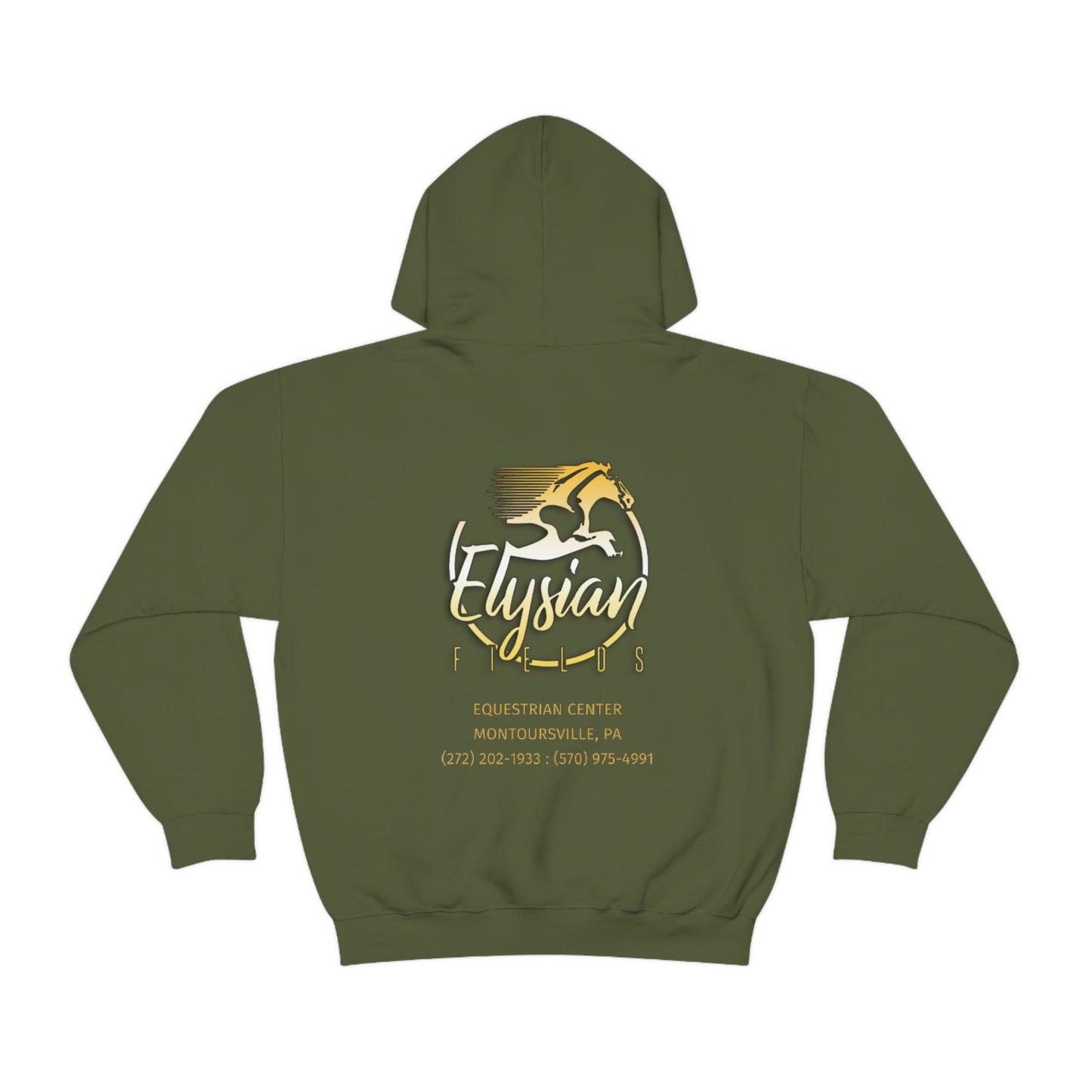 Elysian Fields - Adult Unisex Heavy Blend™ Hooded Sweatshirt - Color Logo