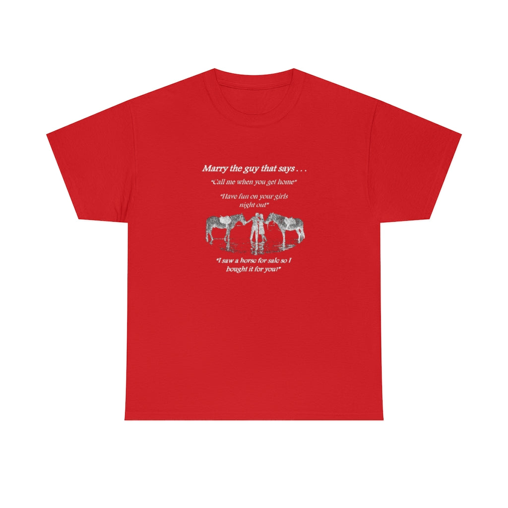 The ONE! - Adult Tee (Front Logo) - White Print