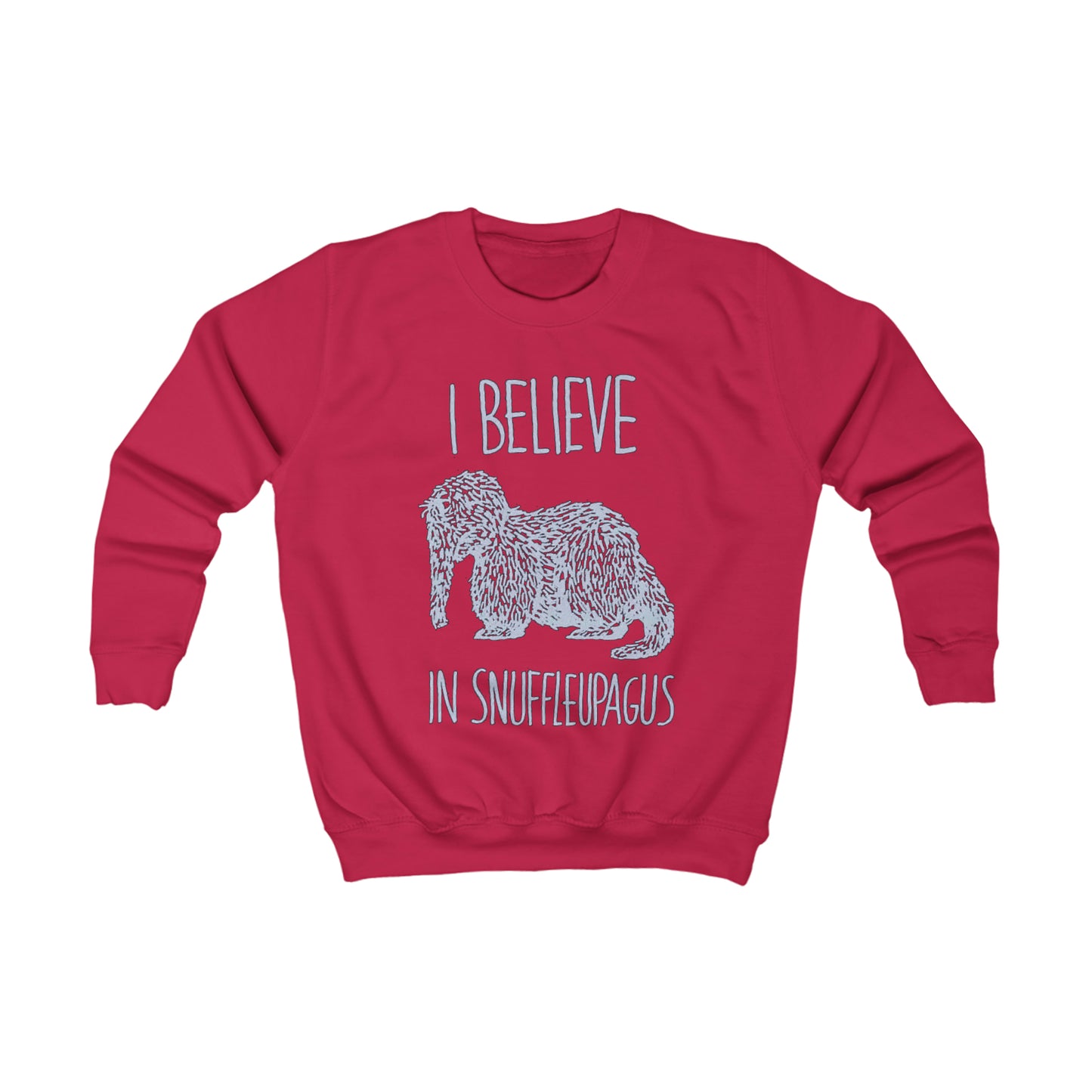 I believe in Snuffleupagus - Kids Sweatshirt