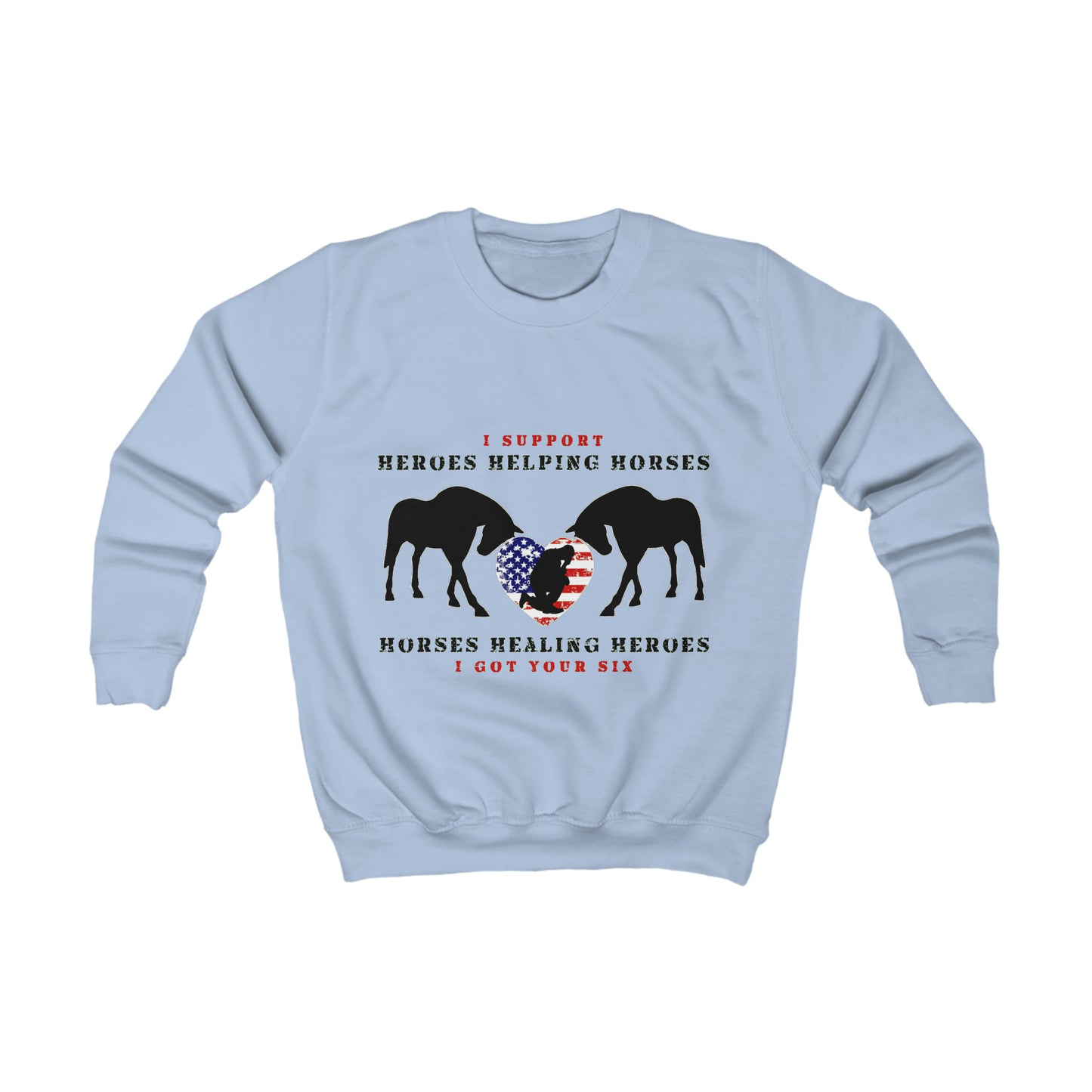 6H - Heart - Kids Sweatshirt