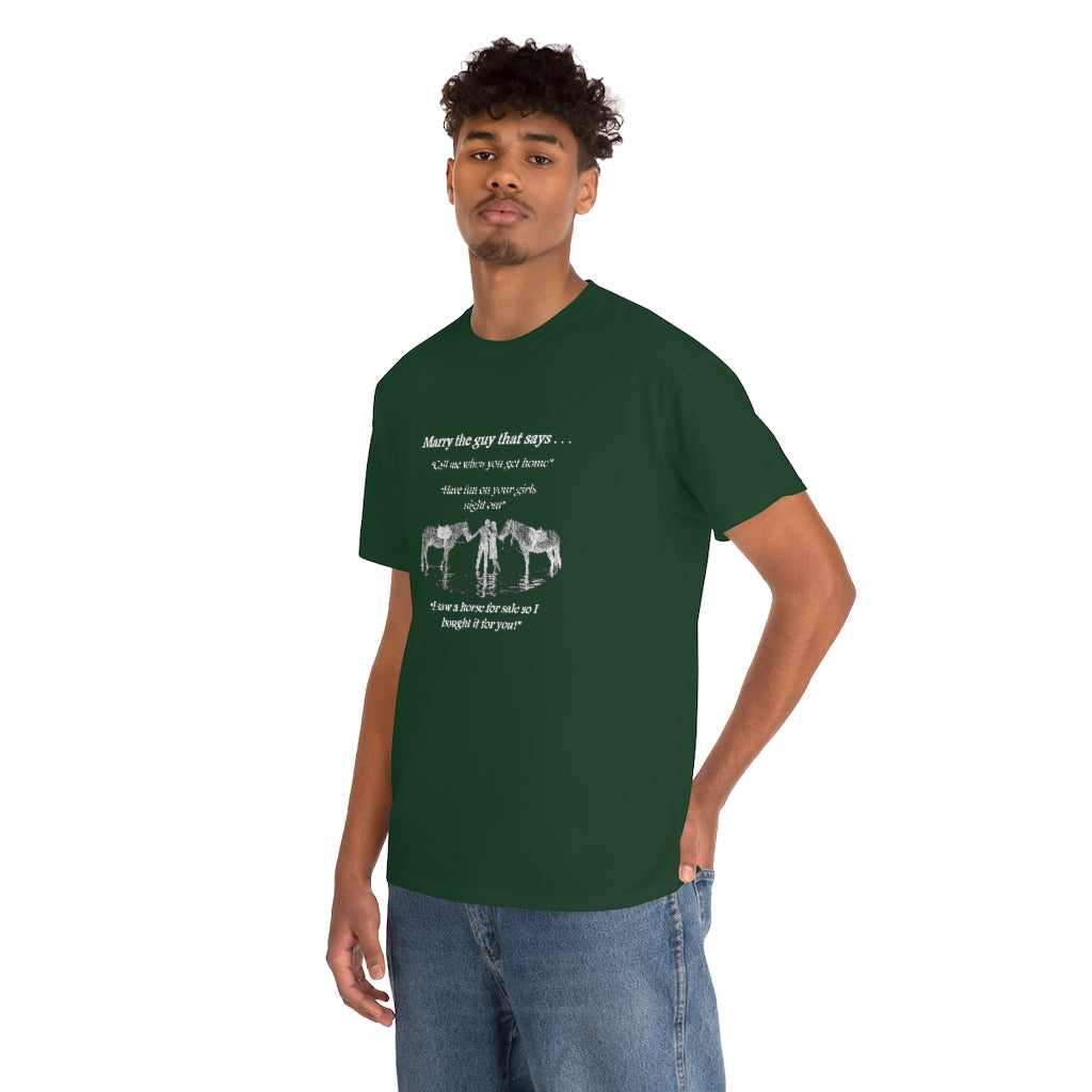 The ONE! - Adult Tee (Front Logo) - White Print