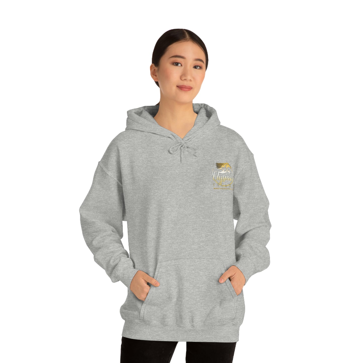Elysian Fields - Adult Unisex Heavy Blend™ Hooded Sweatshirt - Color Logo