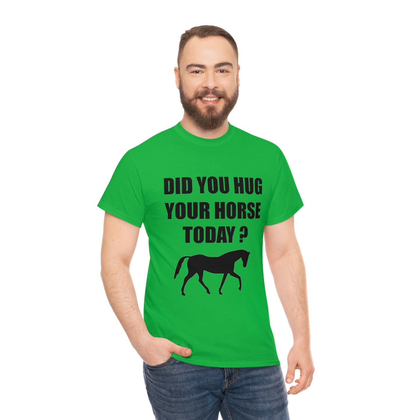 Horse Hugs - Adult Tee (Front Logo)