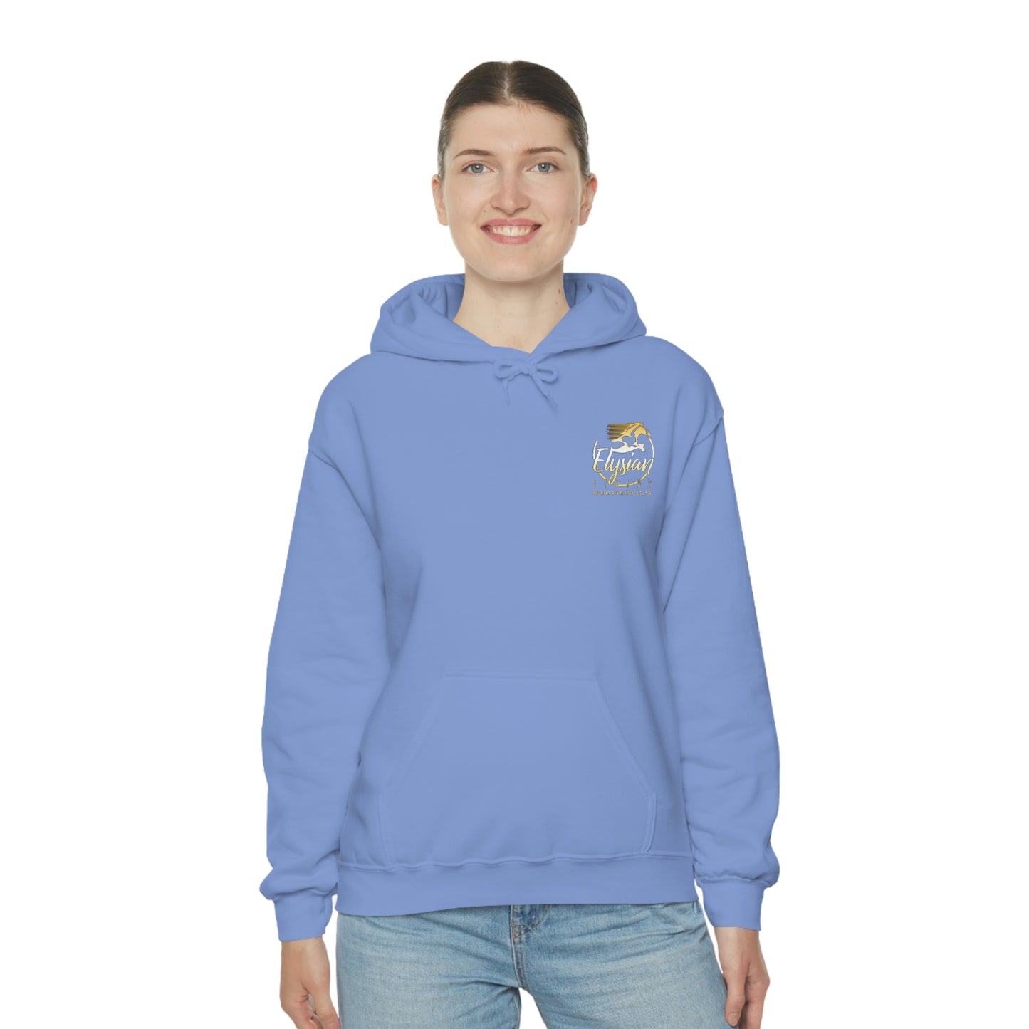 Elysian Fields - Adult Unisex Heavy Blend™ Hooded Sweatshirt - Color Logo