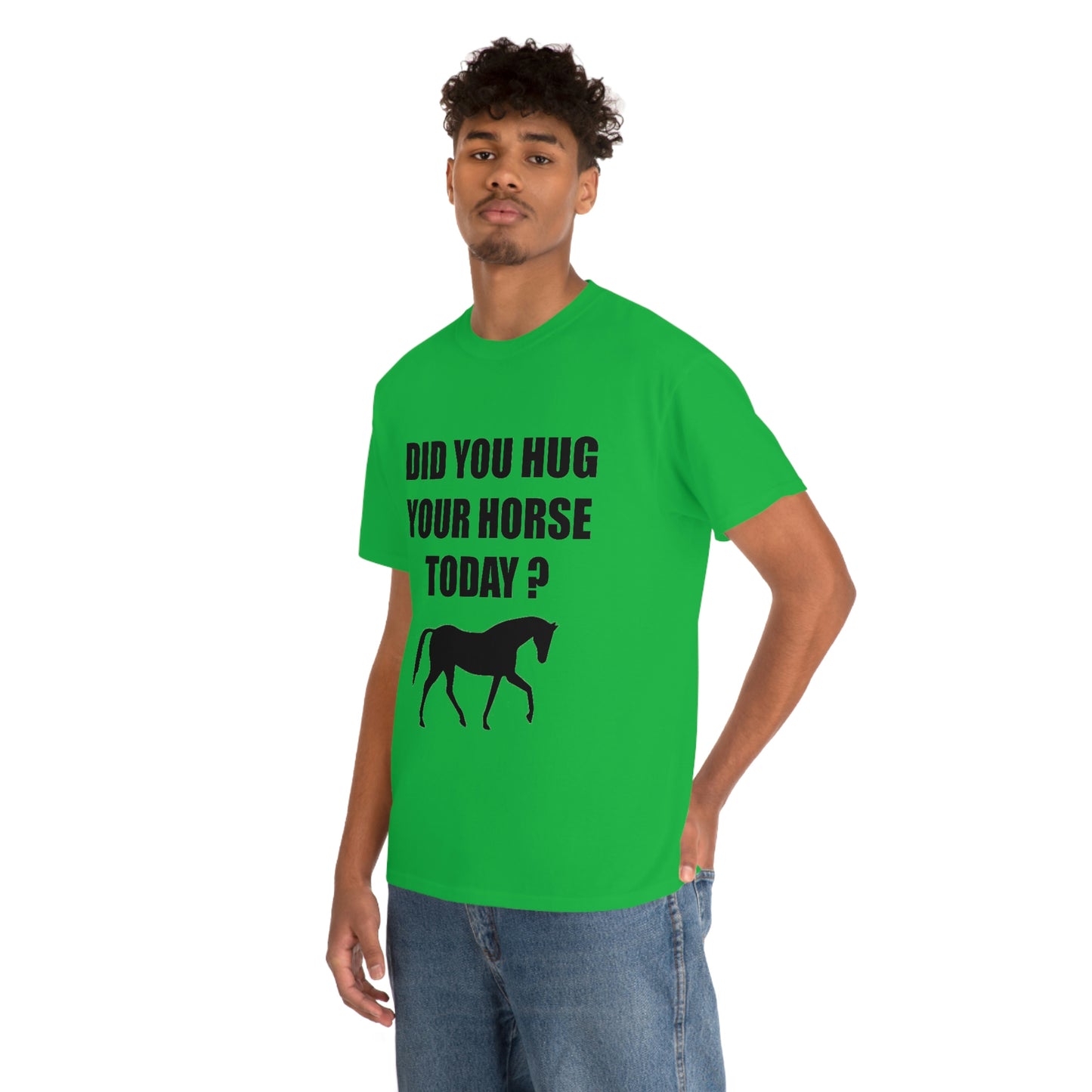 Horse Hugs - Adult Tee (Front Logo)