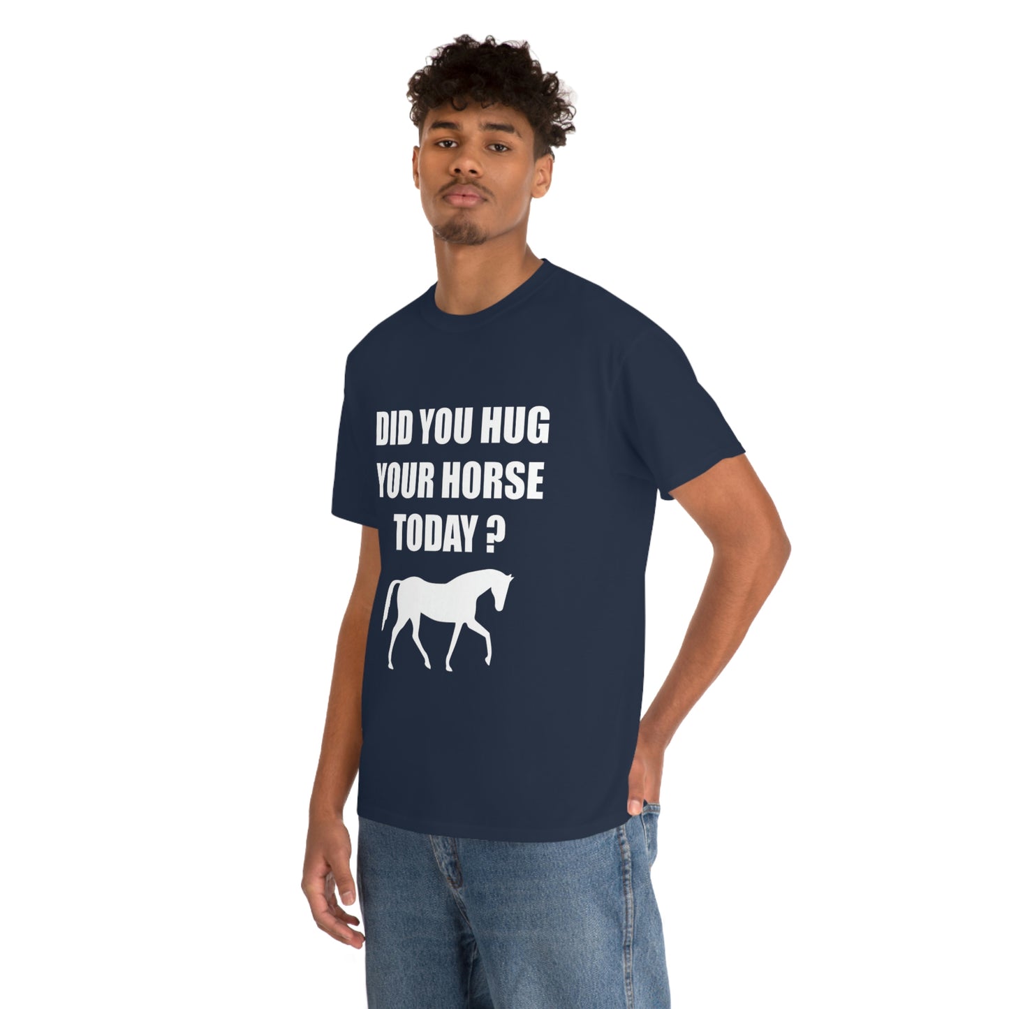 Horse Hugs - Adult Tee (Front Logo)