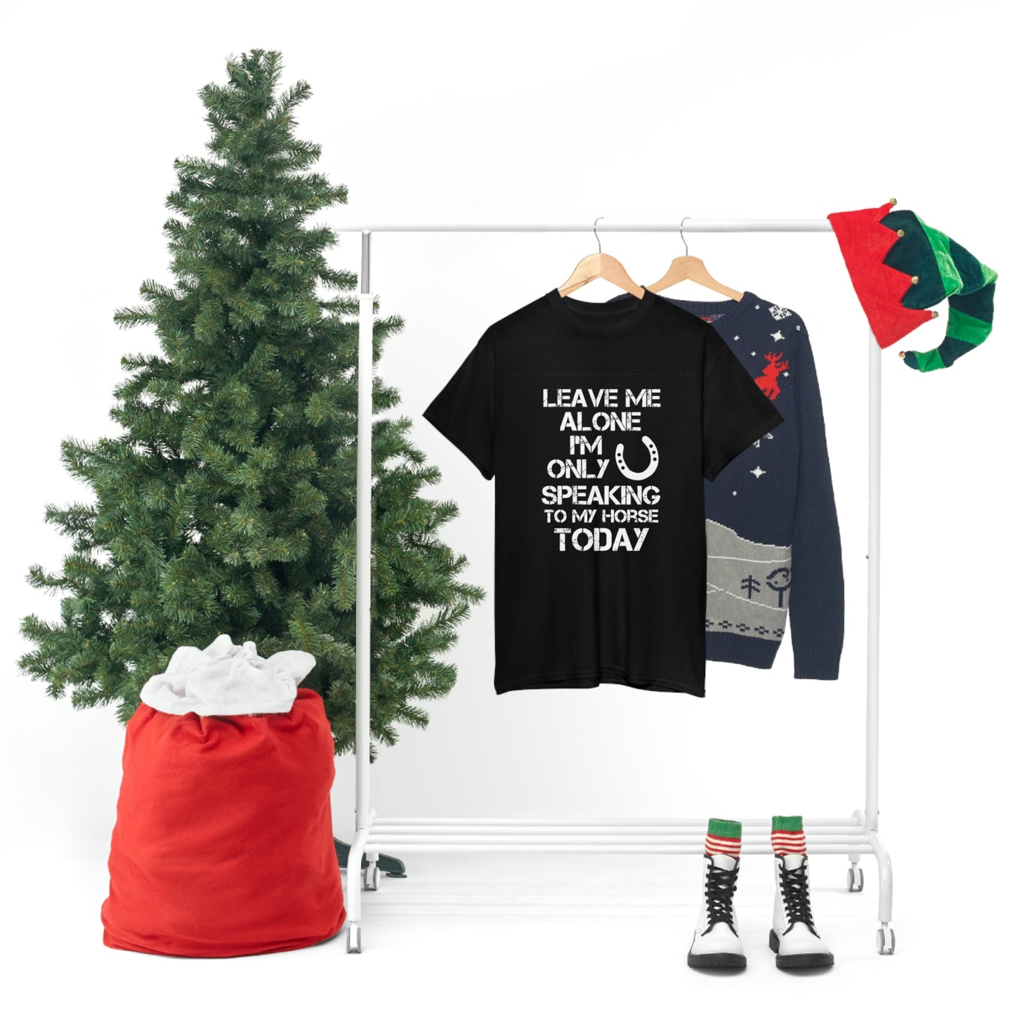 Leave Me Alone - Adult Tee (Front Logo)