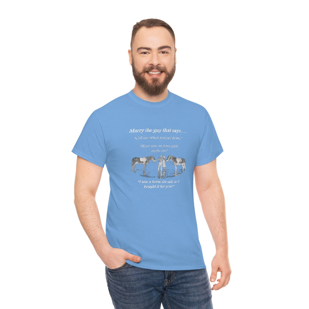 The ONE! - Adult Tee (Front Logo) - White Print