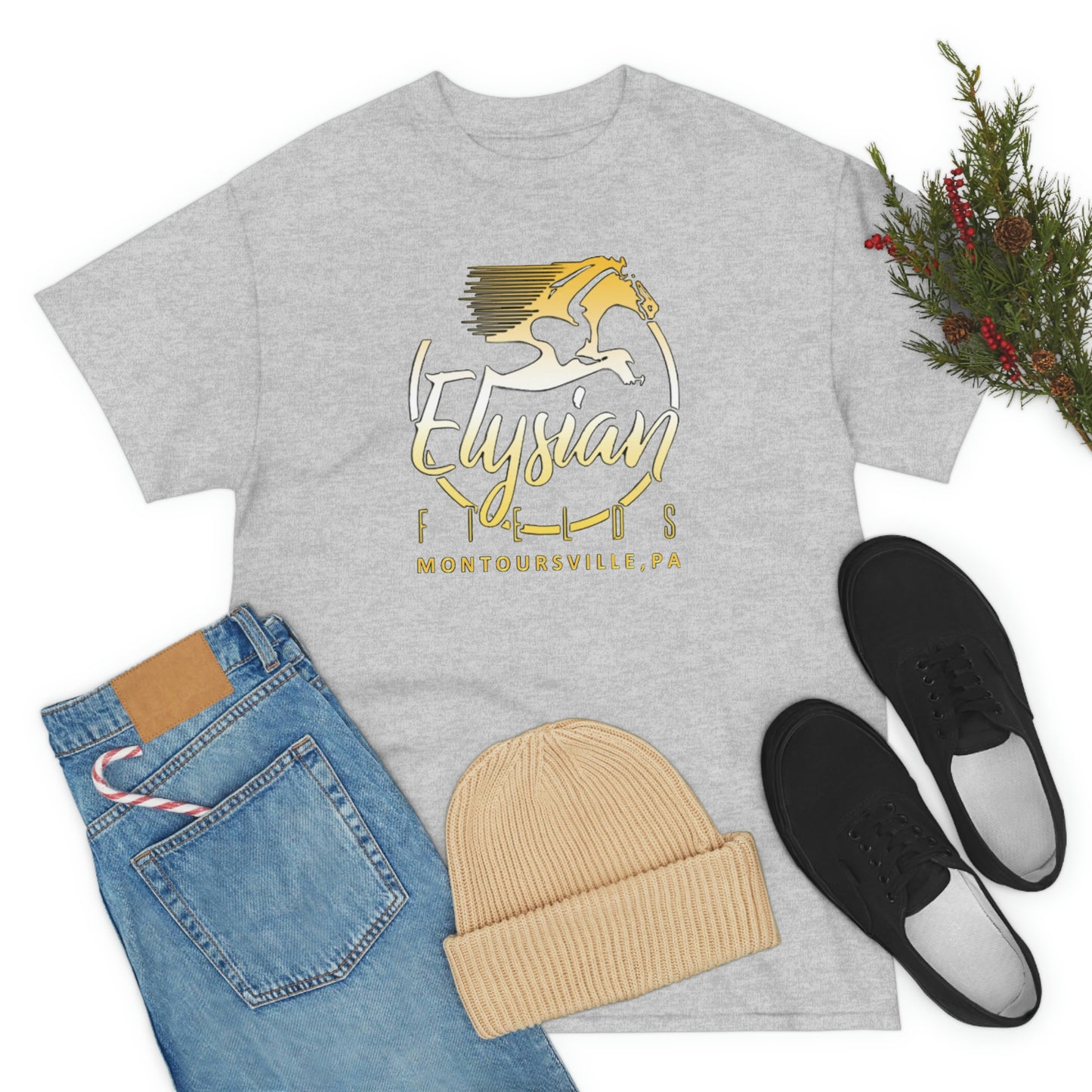 Elysian Fields - Adult Unisex Heavy Cotton Tee