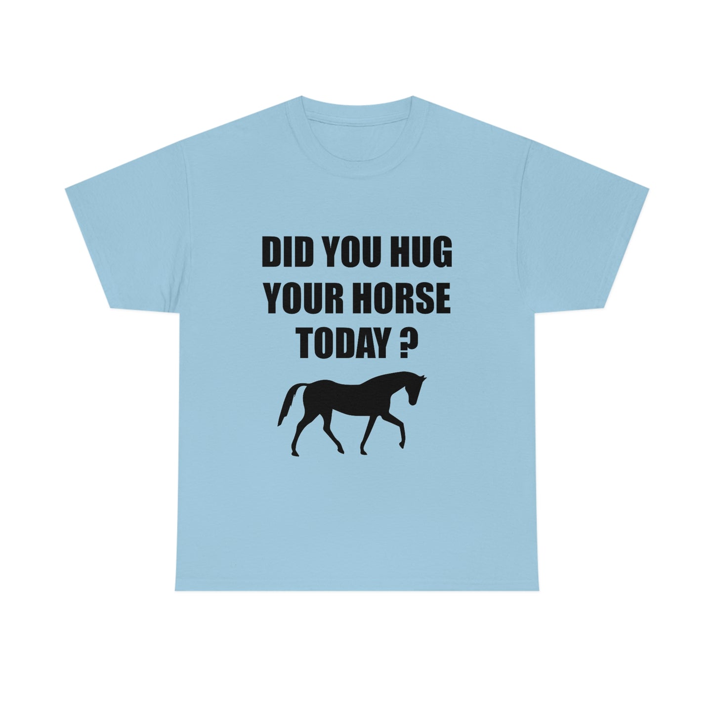 Horse Hugs - Adult Tee (Front Logo)