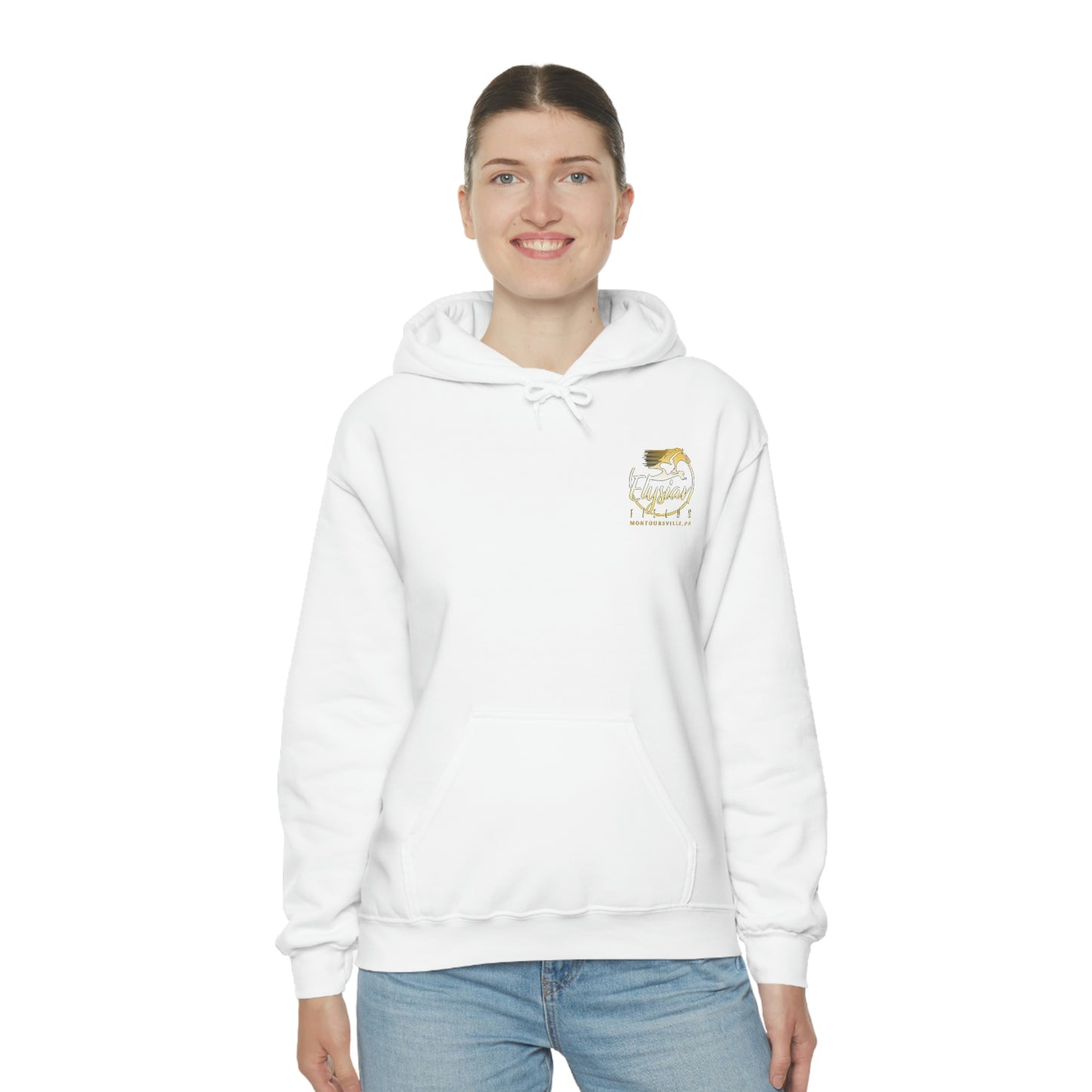 Elysian Fields - Adult Unisex Heavy Blend™ Hooded Sweatshirt - Color Logo