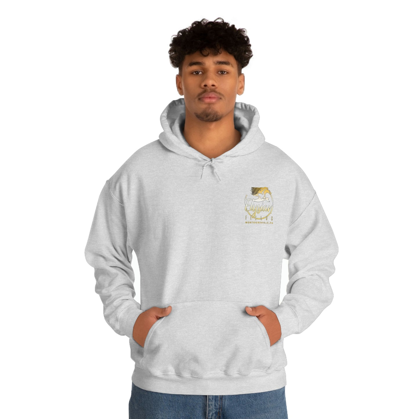 Elysian Fields - Adult Unisex Heavy Blend™ Hooded Sweatshirt - Color Logo
