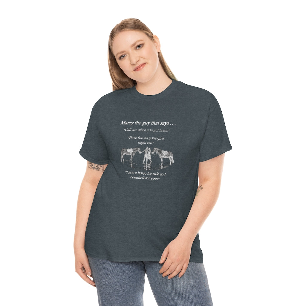 The ONE! - Adult Tee (Front Logo) - White Print