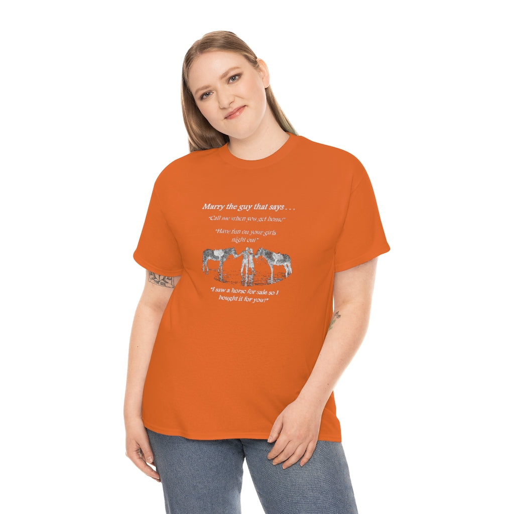 The ONE! - Adult Tee (Front Logo) - White Print