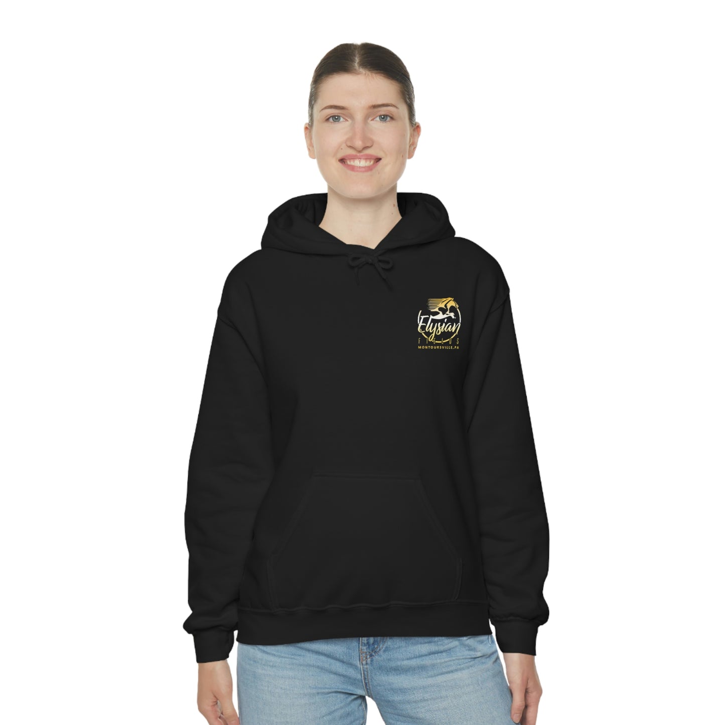 Elysian Fields - Adult Unisex Heavy Blend™ Hooded Sweatshirt - Color Logo