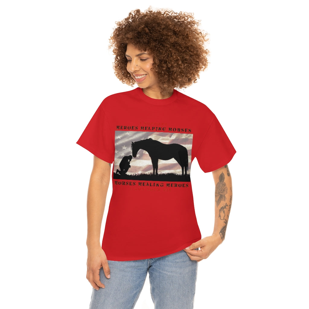6H - Adult Tee (Front Logo) - Black Lettering