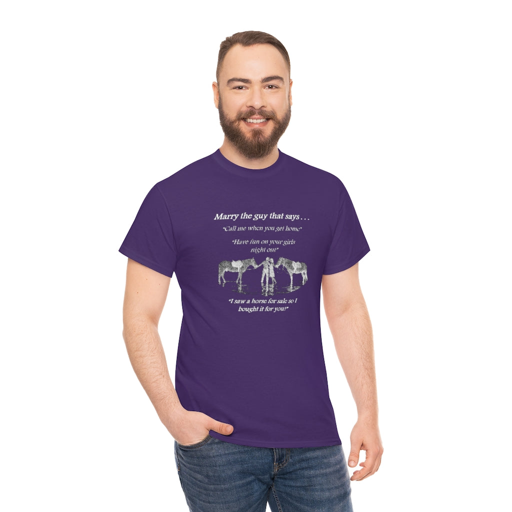 The ONE! - Adult Tee (Front Logo) - White Print