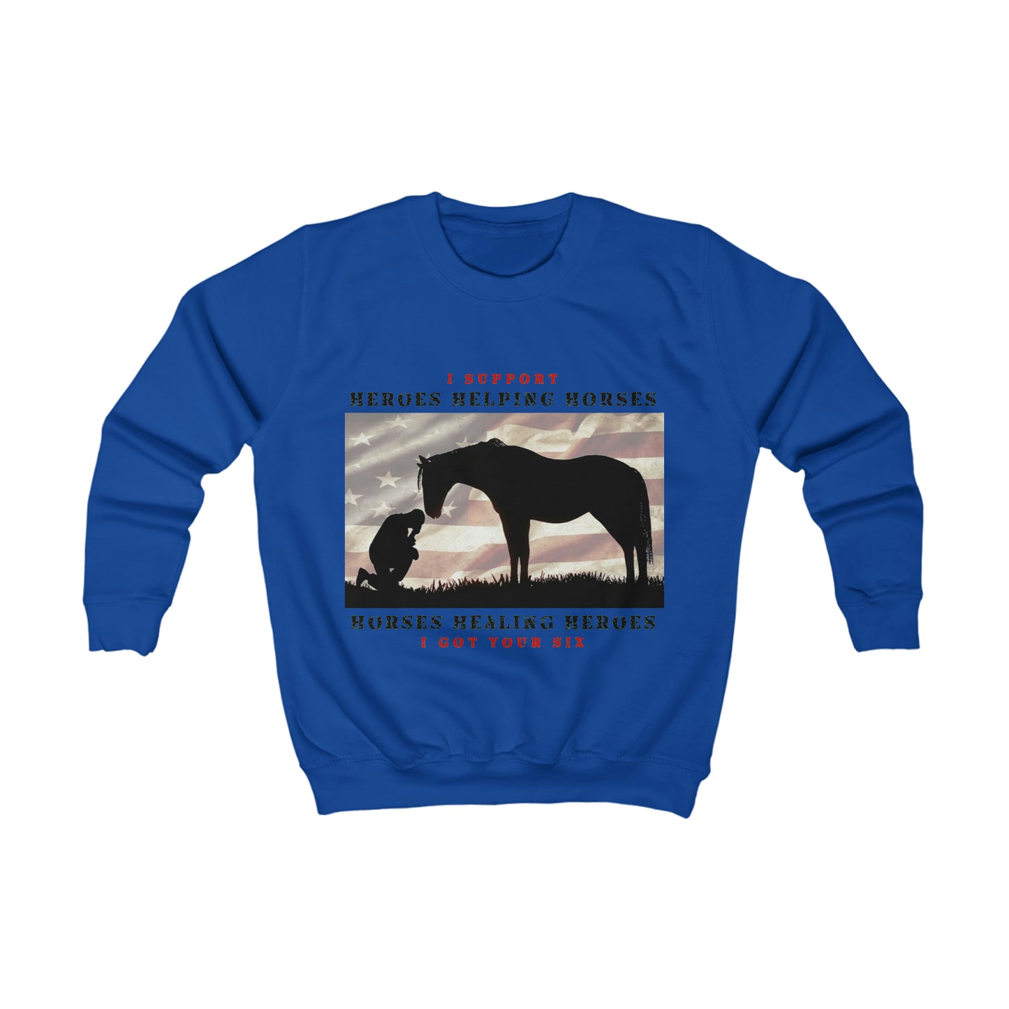 6H - Kids Sweatshirt - Black Lettering