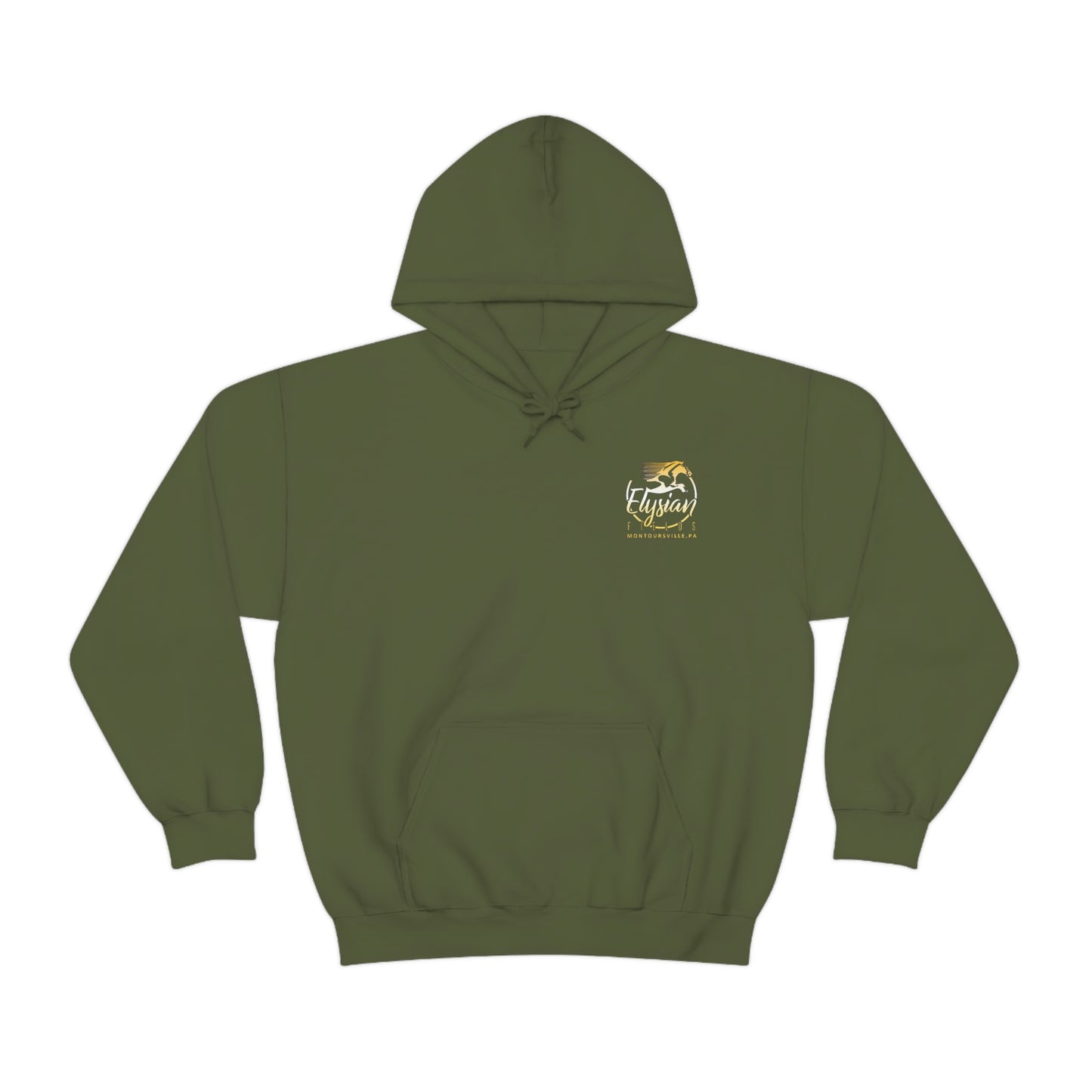 Elysian Fields - Adult Unisex Heavy Blend™ Hooded Sweatshirt - Color Logo