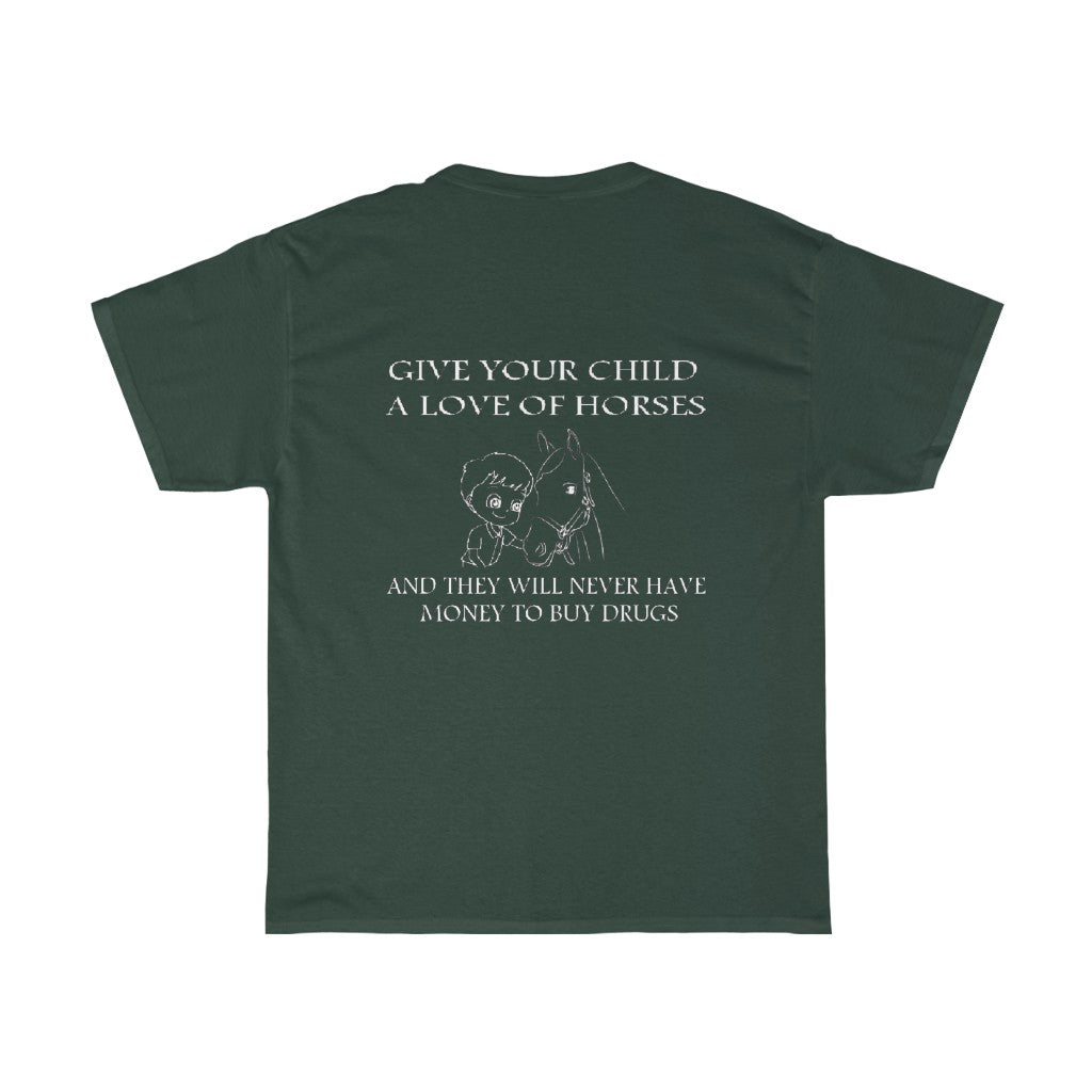 Say NO to Drugs - Adult Tee (Back Logo)
