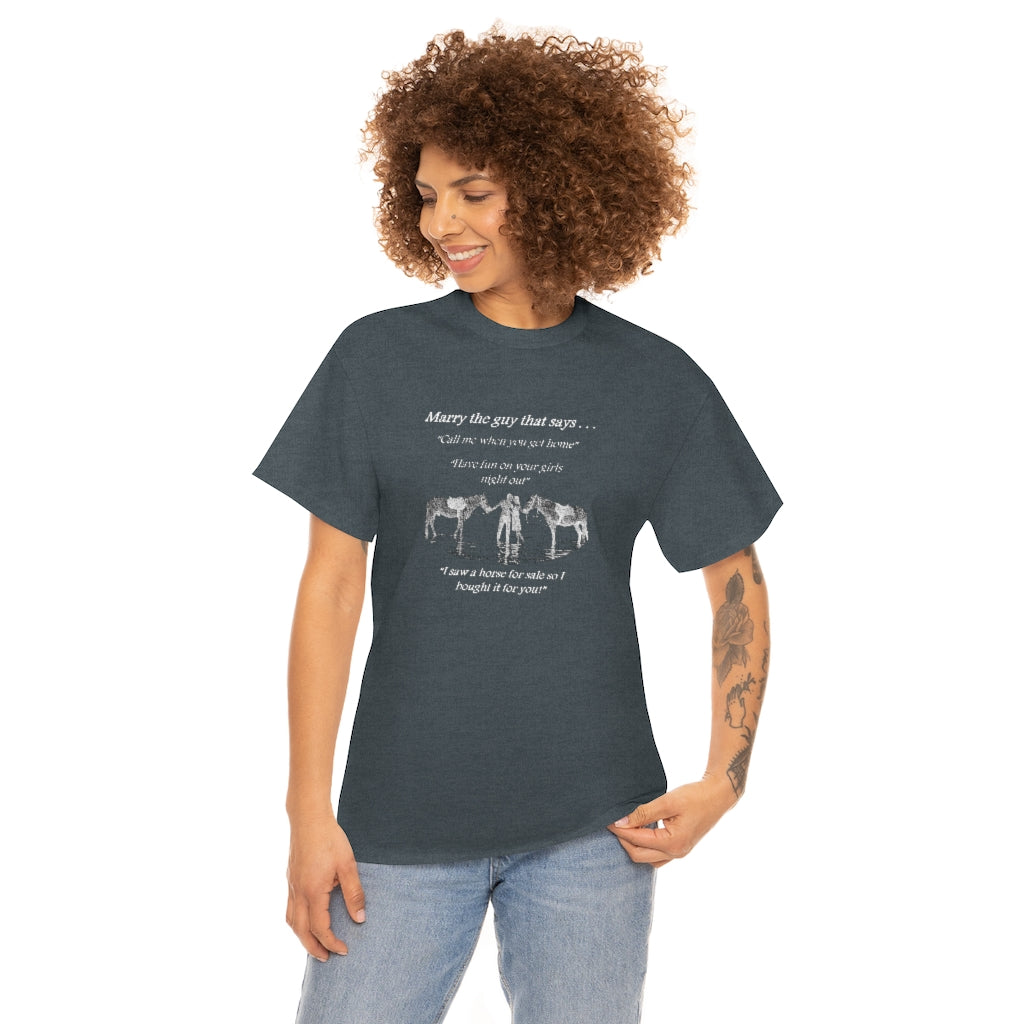 The ONE! - Adult Tee (Front Logo) - White Print