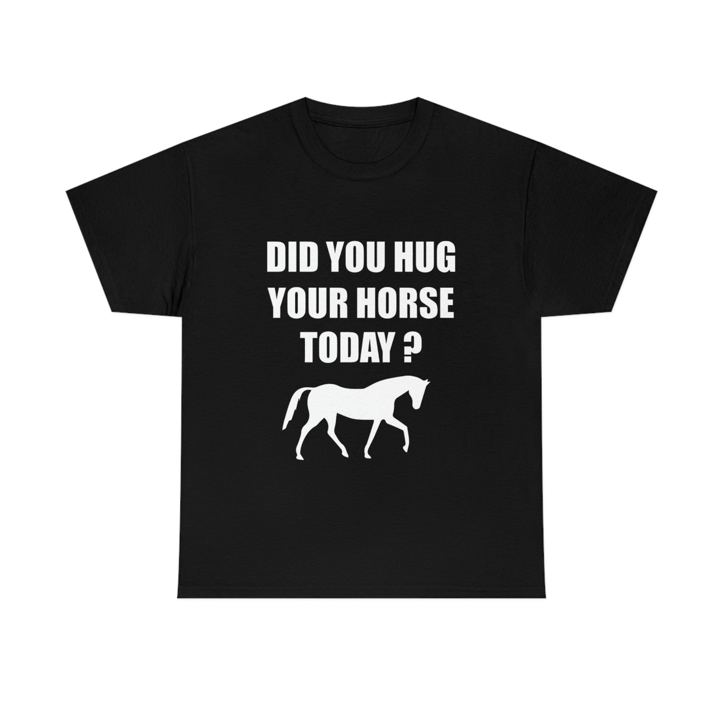 Horse Hugs - Adult Tee (Front Logo)