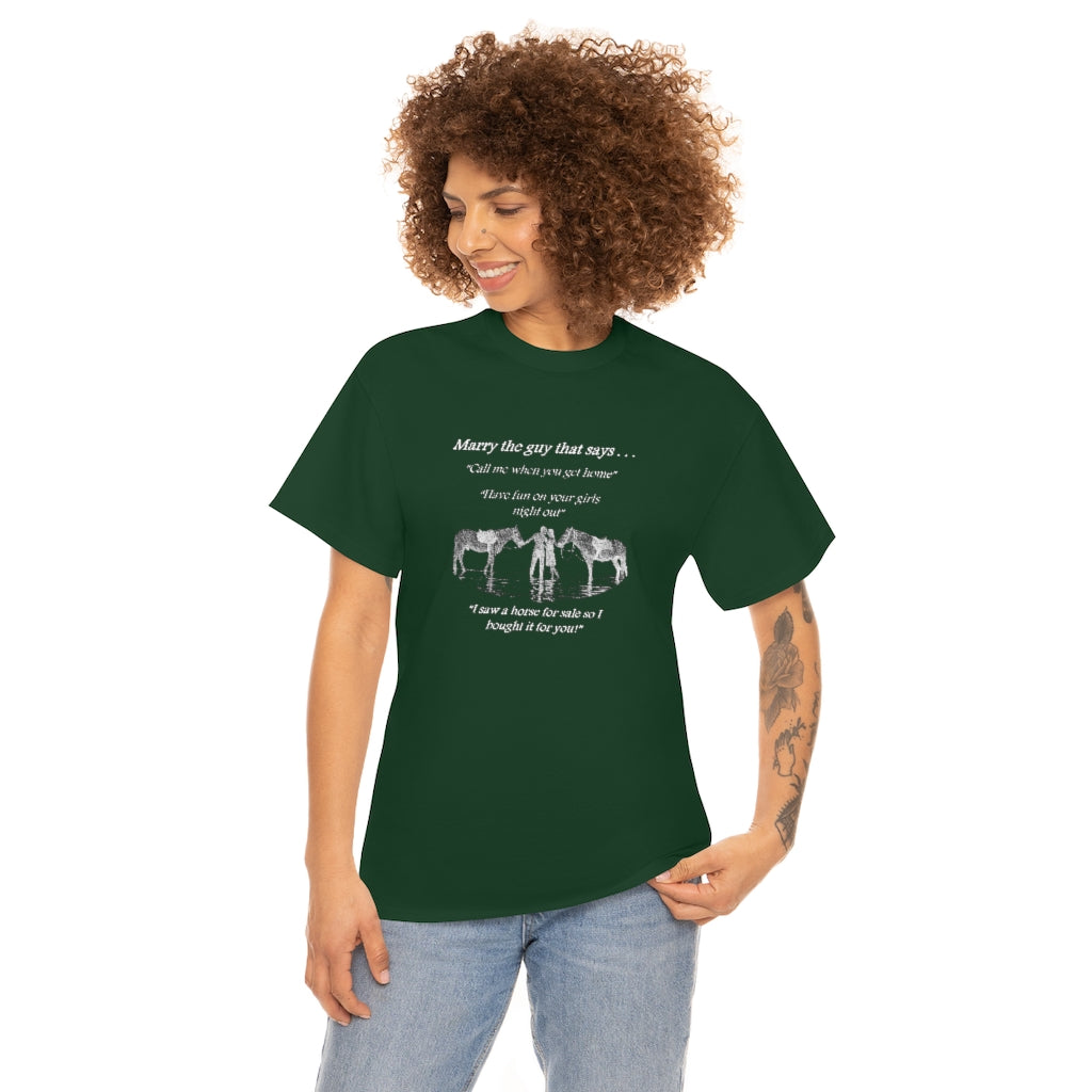 The ONE! - Adult Tee (Front Logo) - White Print