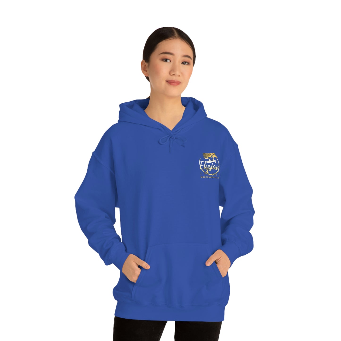 Elysian Fields - Adult Unisex Heavy Blend™ Hooded Sweatshirt - Color Logo