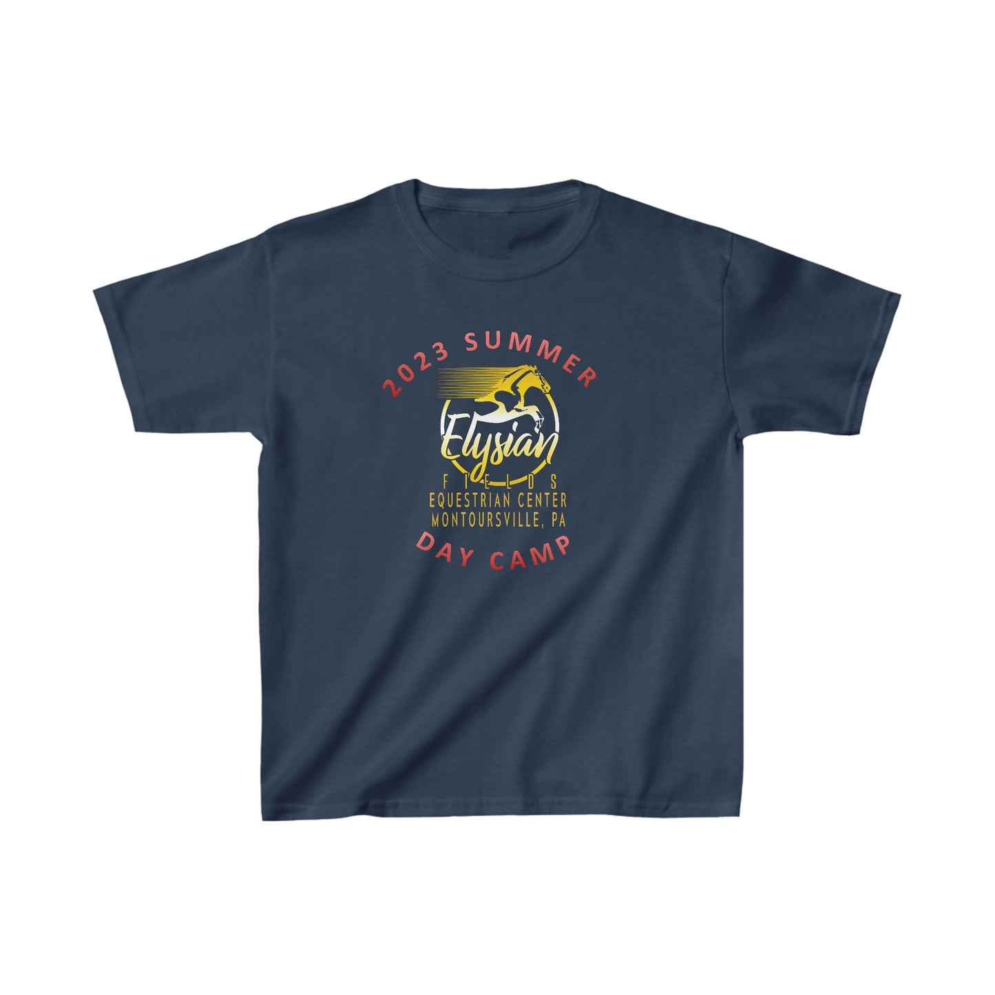 2023 Summer Day Camp at Elysian Fields - Kids Heavy Cotton™ Tee