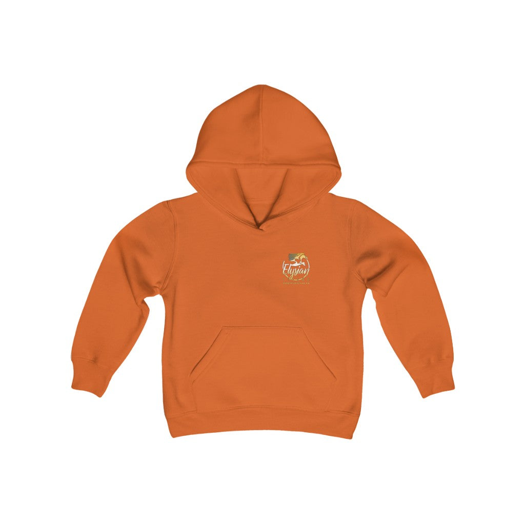 6H - Youth Hoodie - White Lettering (Back Logo)