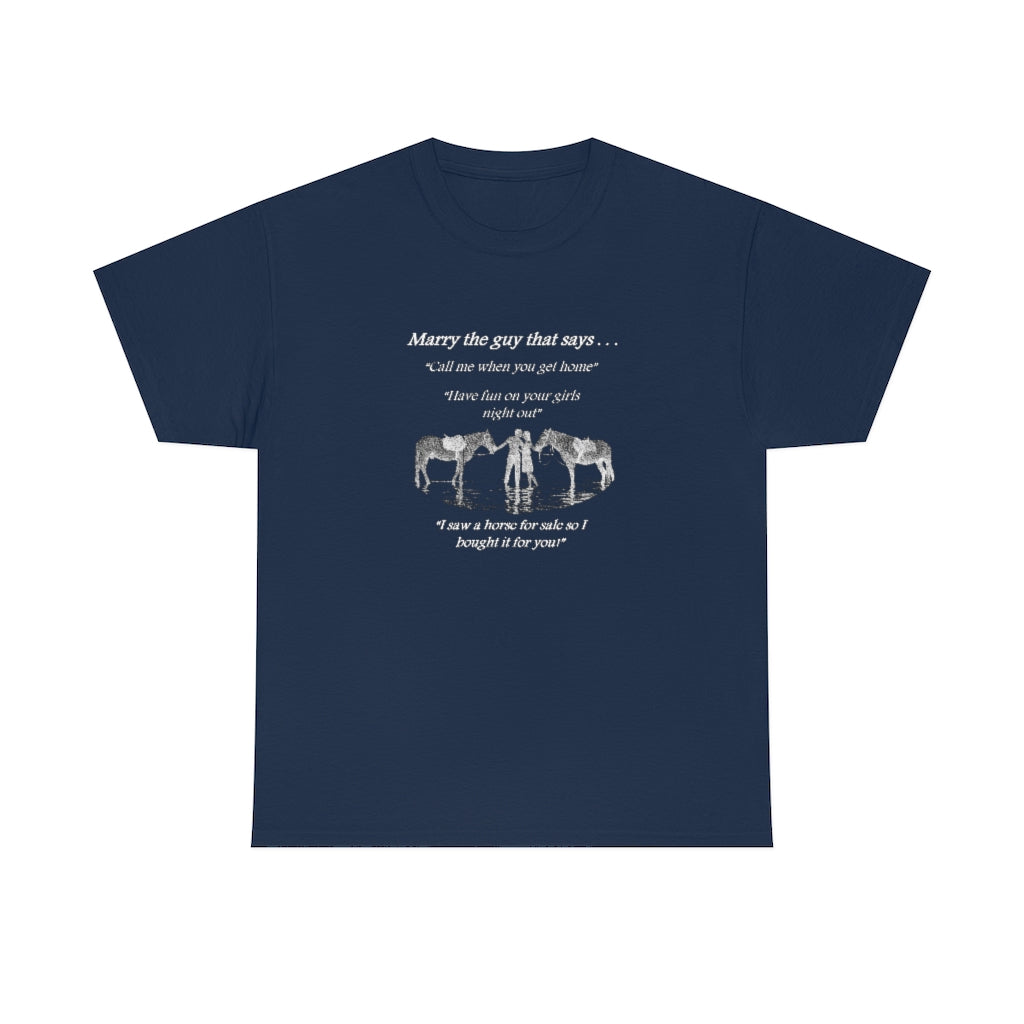 The ONE! - Adult Tee (Front Logo) - White Print